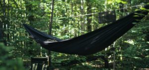 camping hammock black
