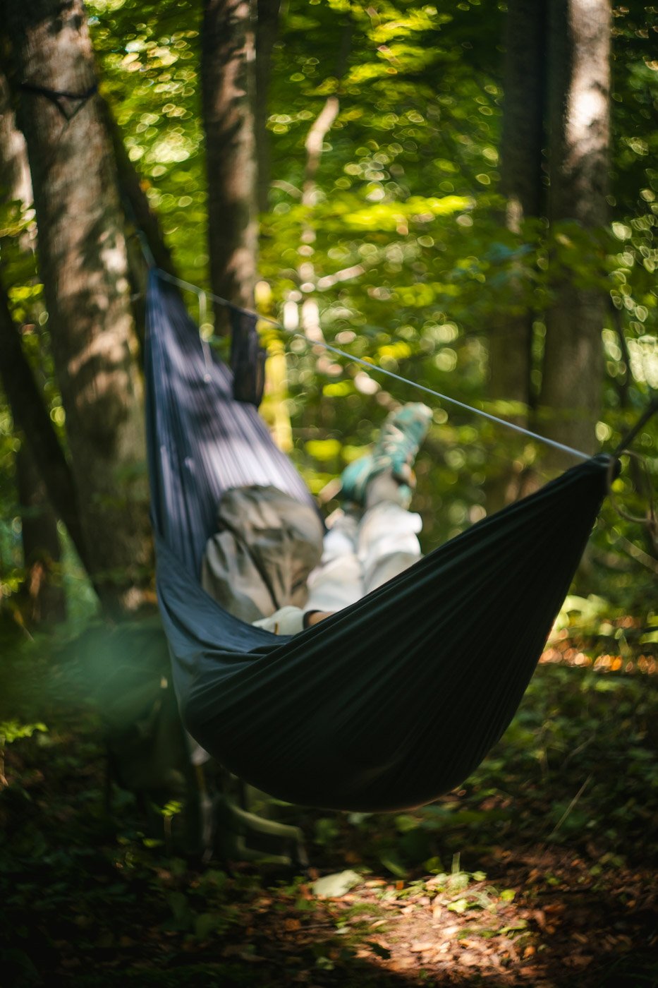 single layer hammock camping hammock