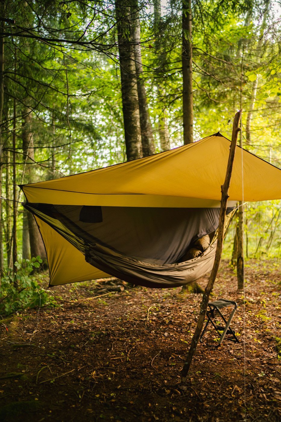 camping hammock with tarp and bugnet