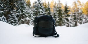 hammock underquilt compressed in compression sack