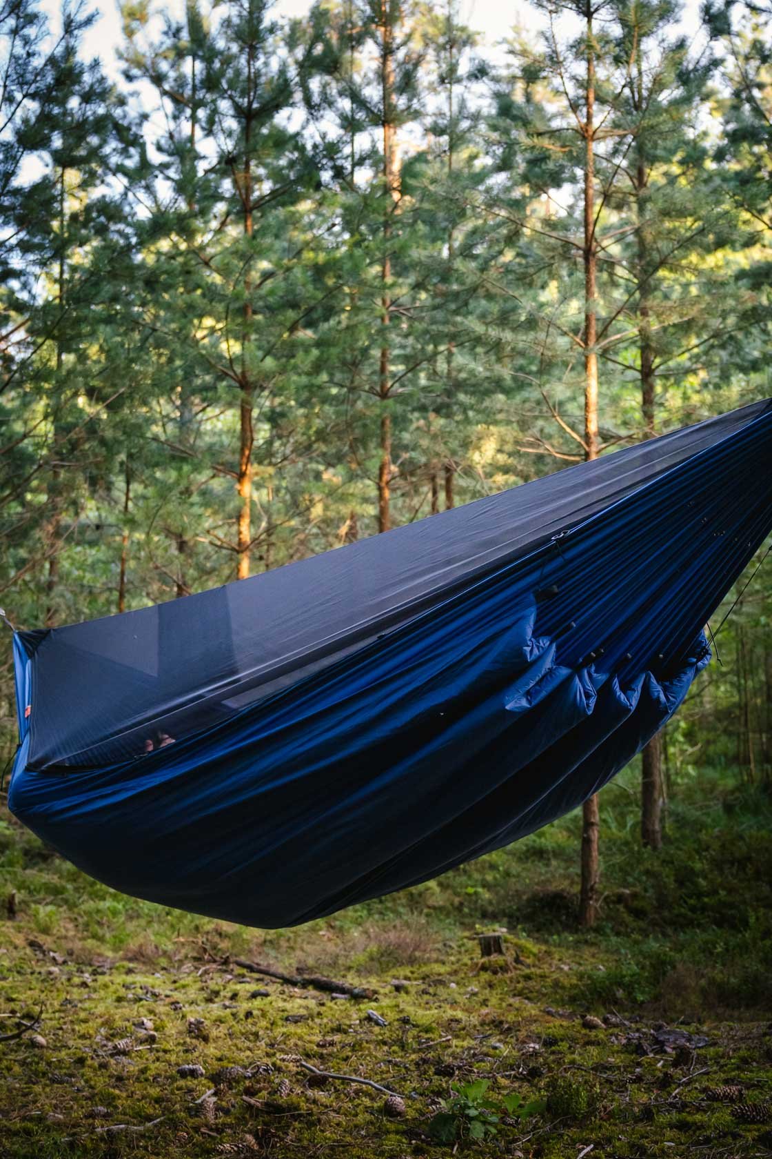 DSC08109 hammock underquilt navy blue