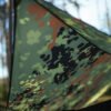 hammock camo tarp
