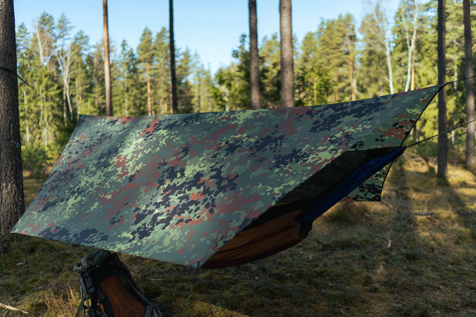 camouflage tarp, hexagon tarp