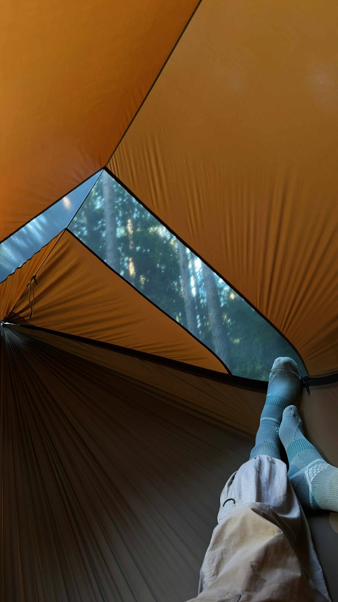 hammock top cover for wind protection and temperature raise