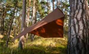 hammock tarp with mini doors silpoly tarp nft