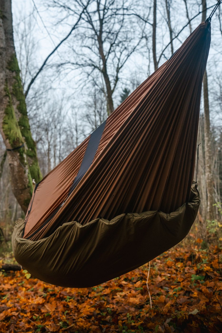 asym hammock underquilt clew suspended