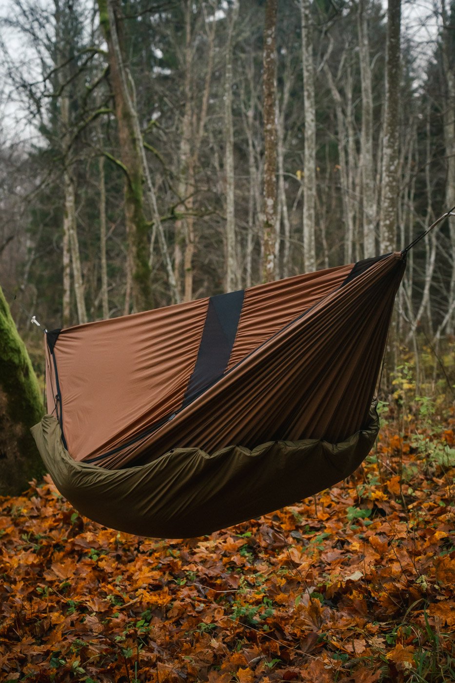 asym hammock underquilt clew suspended
