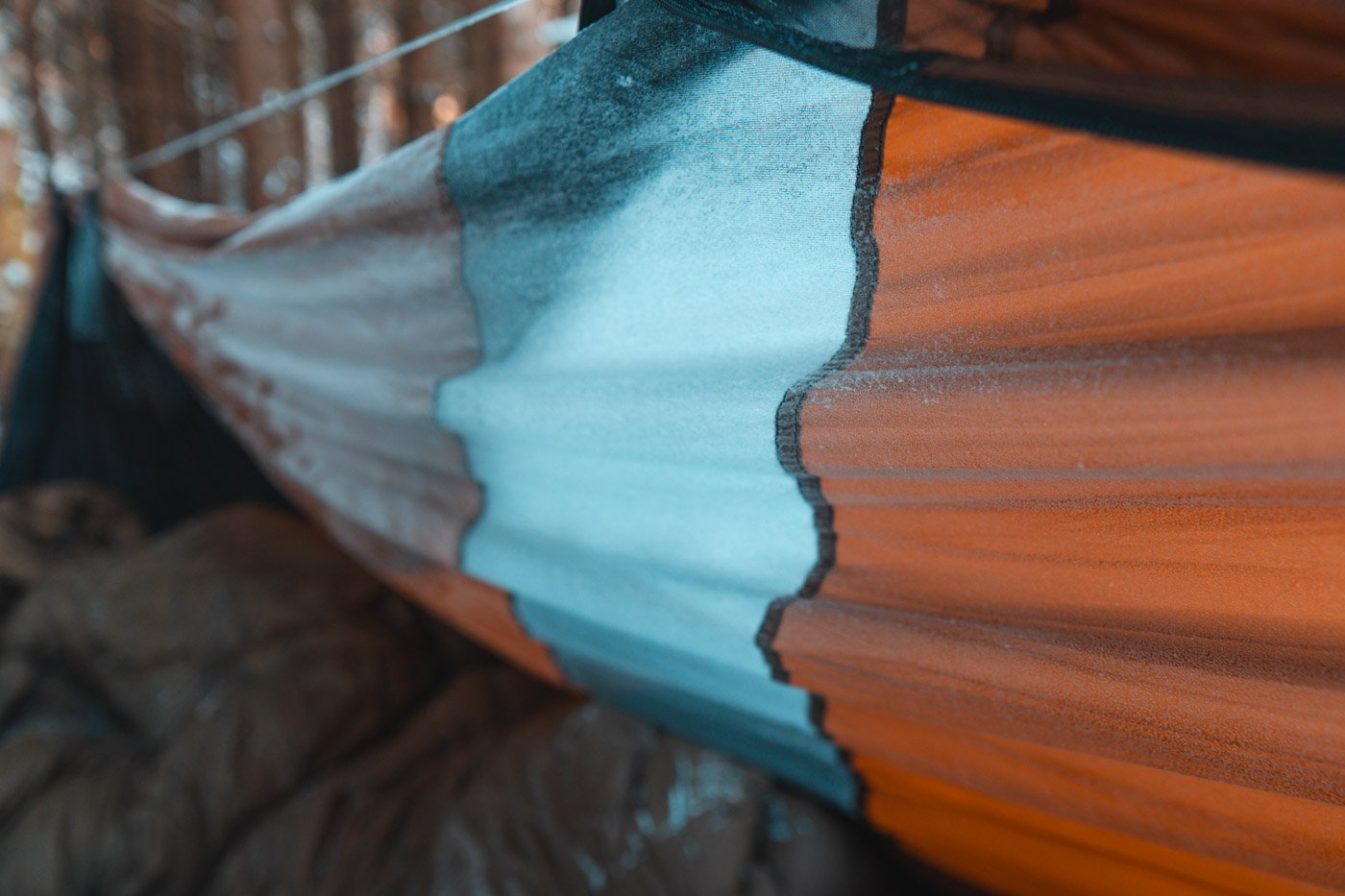 hammock condensation in cold weather