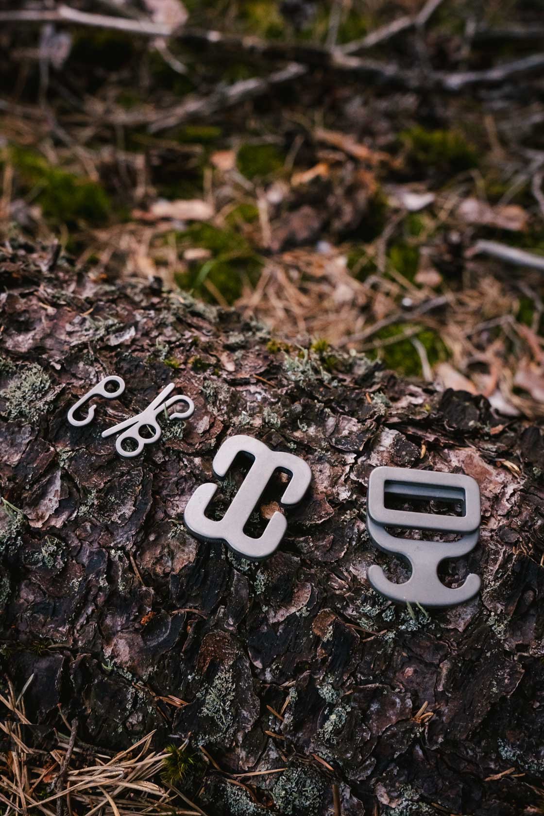 Titanium hammock hardware